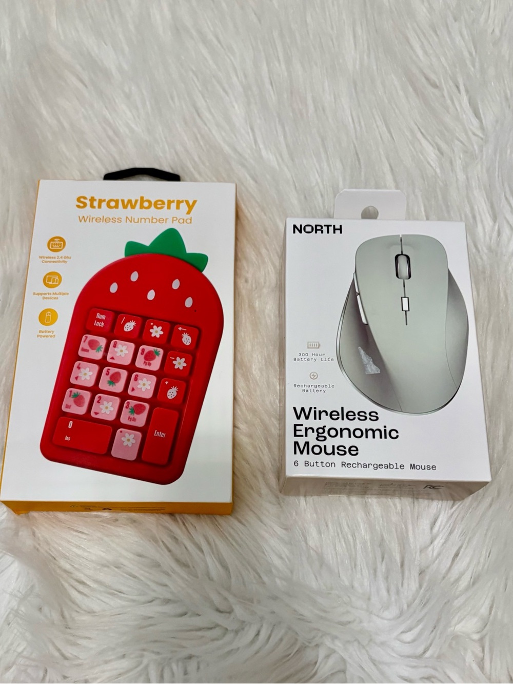 Tech Bundle Wireless Mouse and Number Pad